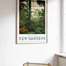 William Morris Print, Kew Gardens London Poster, Vintage Wall Art, Floral A1/A2/A3/A4 - thumbnail 2