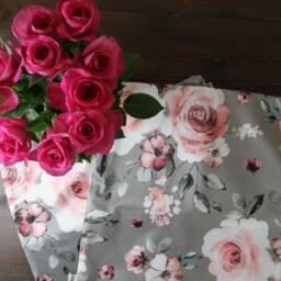 Cushion Cover Floral, Set Of 2/4 Cotton Linen Cover, Square. Soft For Sofa, Bed & Home Decoration 43x43 cm/17x17 Inch - thumbnail 2