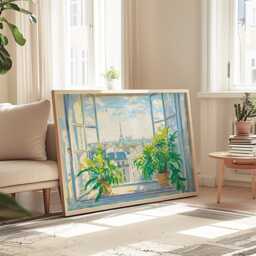 The Open Window, Henri Matisse - Paris Floral Wall Art, Botanical Summer Print, Vintage-style Poster, Plant Pot Art - thumbnail 3