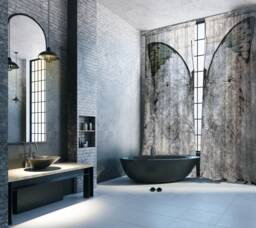 Velvet Artistic Curtains/Drapes For Living Room With 2 Panel Set Dress Your Windows in Art - thumbnail 1