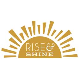 Rise & Shine Quote - Wall Decal Custom Vinyl Art Stickers - thumbnail 3