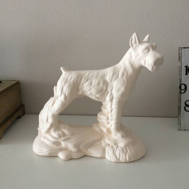Home Decoration Handmade Ceramic Dog Figurines, Ready To Paint, Unique D??cor, Lover Gift, Customizable Art - image 1