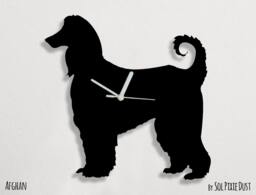 Afghan - Wall Clock Silhouette - thumbnail 1