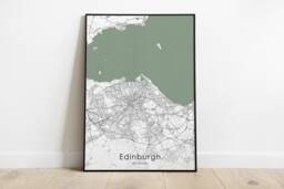 Edinburgh Print - Scotland Wall Art Travel Poster