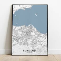 Edinburgh Print - Scotland Wall Art Travel Poster - thumbnail 2