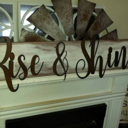 Humble & Kind Wood Sign Distressed Pallet Wall Hanging Reclaimed Rustic Rusted Metal Decor Word Farmhouse Decoration - thumbnail 4
