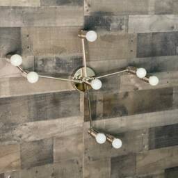 Aquila Constellation 8 Light Modern Industrial Vanity Mid Century Bathroom - thumbnail 4