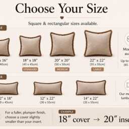 Cream Textured Cushion Cover With Fringe - Basket Weave Throw Pillow Neutral Decor All Sizes & Colours - Lexi - thumbnail 4