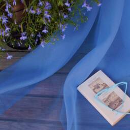 Elsa Great, Transparent Fabric By The Meter, 2.95 Meters High, Voile, 10 Colors, Chivasso - thumbnail 4