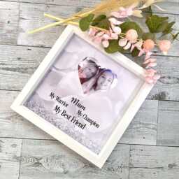 Personalised Mother & Daughter Photo Frame, Mum's Gift, Birthday Gift For Mum - thumbnail 3