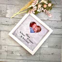 Personalised Mother & Daughter Photo Frame, Mum's Gift, Birthday Gift For Mum - thumbnail 2