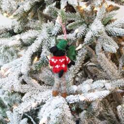 Lumberjack Dog Ornament - Ornaments Christmas Mouse Gifts Under 20 - thumbnail 2