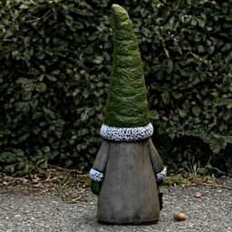 Outdoor Gnome Statue Concrete Pixie Sculpture Cement Figurine Garden & Home Ornament Gnome Lover Gift Scandinavian Decoration - thumbnail 4
