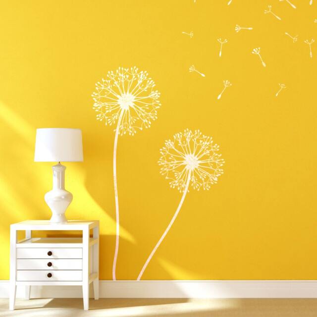 Dandelion Flower Stencils For Wall Art Diy Decor Just Like Wallpaper - image 1