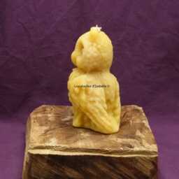 "Beeswax Candle ""Owl" - thumbnail 2