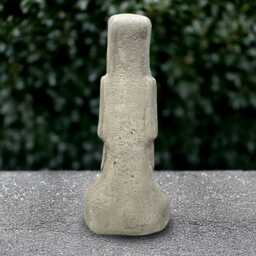 Large Easter Island Sculpture Concrete Head Statue Stone Polynesian Style Ornament Cement Face Figurine Front Door Decoration Lover Gift - thumbnail 4