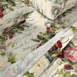 Vintage Roses Sheets - Rosey Document By Peagreengirl Shabby Chic Victorian Romantic Cotton Sateen Sheet Set Bedding Spoonflower - thumbnail 2