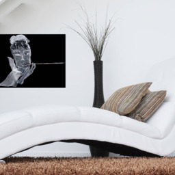 Large Metal Wall Art Audrey Hepburn Portrait Living Room Decor Hanging Sculpture Anniversary Mother Day Gift For Lover - thumbnail 3