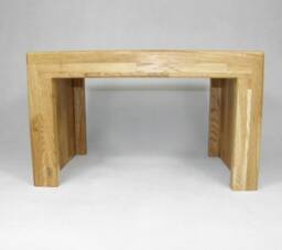 Stool/Footbench Made Of Solid Oak Wood, Stand, Table - thumbnail 2