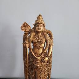 Brass Murugan Statue 12