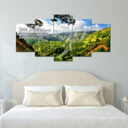 Proverbs 35-6 #56 Niv Trust in The Lord Bible Verse Canvas - Christian Scripture Religious Wall Art Home Decor Paintings - thumbnail 2