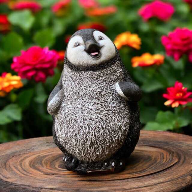 Concrete Penguin Statue Outdoor Garden Sculpture Cement Bird Figurine Animal Yard Ornament Stone Presents For Lovers - image 1