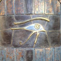 Egyptian Shield Wall Art Bronze Finish Replica, Hercules Prop - thumbnail 3