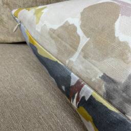 Handmade Cushion Cover Abstract Trees John Lewis & Partners Brampton Fabric Farmhouse Rustic Home - thumbnail 4