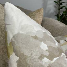 Handmade Cushion Cover Abstract Trees John Lewis & Partners Brampton Fabric Farmhouse Rustic Home - thumbnail 3