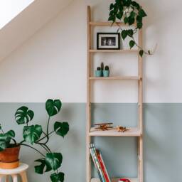 Home Office, Organization, Office Organization, Walnut Bookcase, Bookshelf, Bookcase, Scandinavian Decor, Mid Century Modern Furniture - thumbnail 2