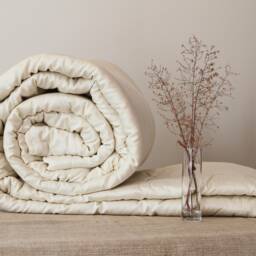 Wool Duvet Size 150x200 cm, Summer Warmth, Single - Us Duty Paid - thumbnail 2