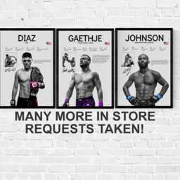 Payton Talbott Poster, Mma Wall Print, Fighter Fan, Room Decor, Gift For Him - thumbnail 3