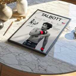 Payton Talbott Poster, Mma Wall Print, Fighter Fan, Room Decor, Gift For Him - thumbnail 2