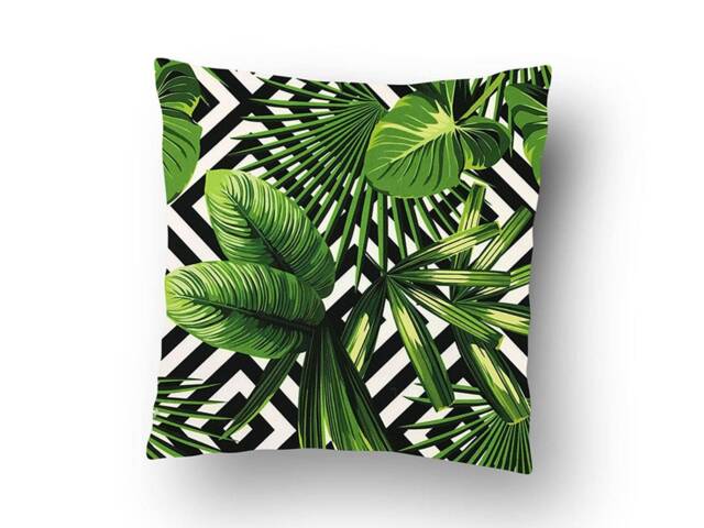 Tropical - Throw Pillow, Decorative Pillow Cover, Case Square- 18 - image 1