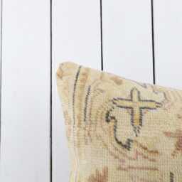 16x24 Vintage Turkish Kilim Pillow Cover Handmade Decorative Cushion - thumbnail 2