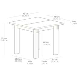 Solid Wood Dining Table, Handmade - Pals - thumbnail 4