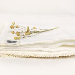 Antique White Pillow Sham With Lace-Softened Linen True Colour Pillow-Deco Lumbar Pillow-White Case-Decorative Lace - thumbnail 2