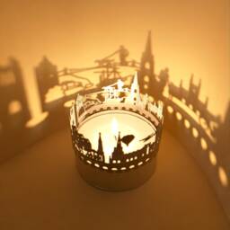 Bristol Skyline Shadow Play - Candle Attachment For Mesmerizing Souvenir & Beautiful Perfect Gift Fans - thumbnail 3