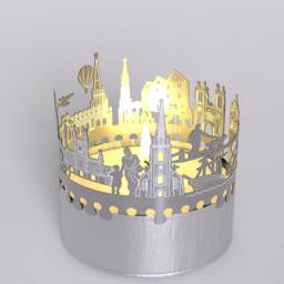 Bristol Skyline Shadow Play - Candle Attachment For Mesmerizing Souvenir & Beautiful Perfect Gift Fans - thumbnail 4