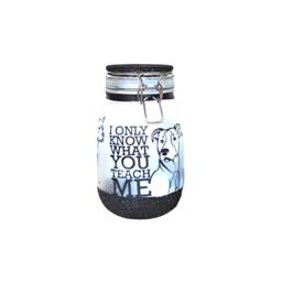 staffy Night Light, Pitbull Fairy Light Up Jar, Gift, Gift, Lantern, Pitbull Decal, Decor - thumbnail 1