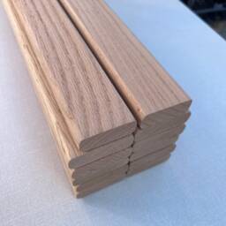 12 Solid Oak Hardwood Garden Bench Slats 1220mm - 4Ft 2 Seater Choice Color - thumbnail 3