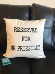 Personalised Cushion End Of Term Gift, Leaving, Retirement, Teachers Gift - thumbnail 1
