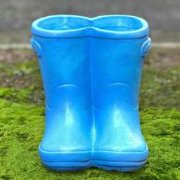 Garden Boots Sculpture Concrete Flower Pot Figurine Stone Shoes Statue Outdoor Patio Decor Handcrafted Ornament Lovers Gift - thumbnail 3