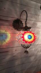 Free Shipping Filigree Mosaic Wall Lamp, Turkish Light, Sconces, Sconce, Moroccan Lights, Ottoman Fixture - thumbnail 1
