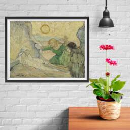 Vincent Van Gogh Art Reproduction Posters - Poster Printing Wall Print For Home Office Decor The Raising Of Lazarus - thumbnail 2