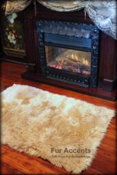 Faux Fur Area Rug - Soft Luxury Sheepskin Rectangle All New Sizes & Colors
