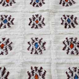 Handmade Wool Berber Rug Authentic Moroccan Flatweave Carpet - 7, 2x5, 4 Ft - thumbnail 2
