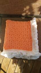 Peaches & Cream Adelia Baby Blanket