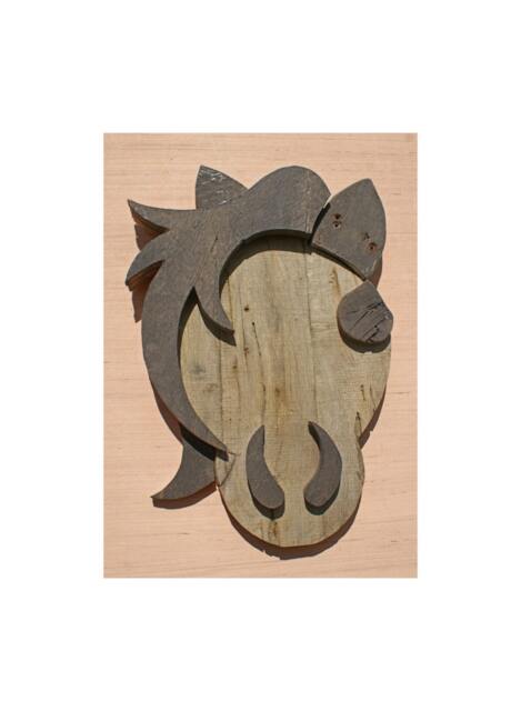 Reclaimed Pallet Wood Wall Art - Horse - image 1