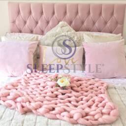 Glamor Chesterfield Headboard Available in Various Sizes & Fabrics - thumbnail 2